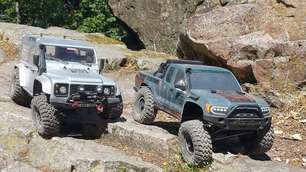 Crawler in den Felsen